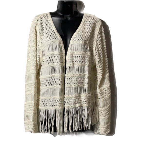 Boho fringe cardigan - Picture 1 of 3